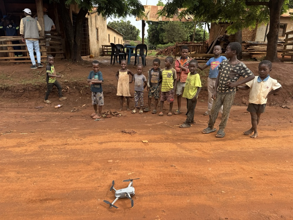 Better crew on location in Mozambique
